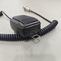 Microphone à condensateur portable professionnel HM-36, filaire, pour utilisation avec talkie-walkie, omnidirectionnel, 20Hz-20kHz, portable, léger, en métal