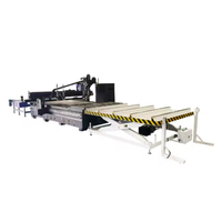 Machine de découpe CNC à 3 axes ATC pour le travail du bois, la découpe de designs de meubles 3D, la sculpture sur acrylique et mousse, avec système de chargement automatique