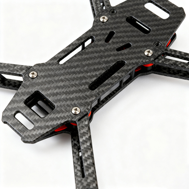 High-Strength Lightweight Custom 3K Carbon Fiber Drone Frame for UAV Quadcopter Makers & Hobbyists, EU CE RoHS Certified