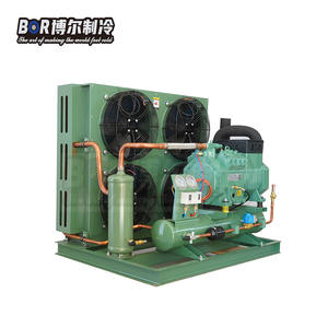 Unité de condensation à onduleur 380V haute puissance semi-fermée pour congélateur durable, refroidissement des fruits de mer et de la viande, <span class=keywords><strong>R404A</strong></span> - Product Image 2