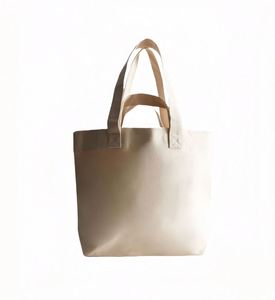 Custom Logo Canvas Grocery <b>Bag</b> Canvas Shopper Oversized Canvas <b>Bag</b> Cotton Tote <b>Bag</b> With Handle - Product Image 2