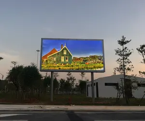 IP65 ngoài trời P3 sắt quảng cáo <span class=keywords><strong>jumbotron</strong></span> Panels <span class=keywords><strong>LED</strong></span> Đăng Board 3 mét cố định <span class=keywords><strong>video</strong></span> tường hiển thị 3 Meter chiều dài 2 năm bảo hành - Product Image 1