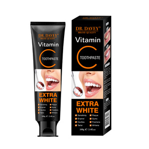 Le dentifrice à la vitamine C DR.DAVER blanchit <span class=keywords><strong>les</strong></span> <span class=keywords><strong>dents</strong></span> pâte blanche OEM ODM marque privée - Product Image 3