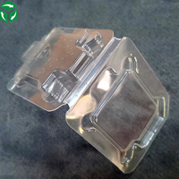 Boîte en plastique transparente à clapet pour processeur Intel AMD, boîte de mémoire vive