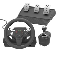 2025 nouveau volant de course de simulateur de conduite de jeu PC pour Xbox Series X/X-One/PS4/PS4 SLIM accessoires de jeu de course