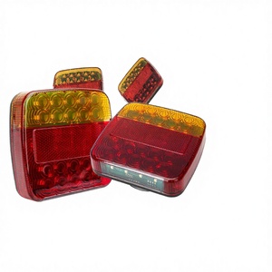 Nouvelles <span class=keywords><strong>feux</strong></span> <span class=keywords><strong>arrière</strong></span> LED magnétiques carrés <span class=keywords><strong>sans</strong></span> <span class=keywords><strong>fil</strong></span> 5V 3000K pour <span class=keywords><strong>remorque</strong></span> et camion, conformes aux normes européennes et américaines - Product Image 2