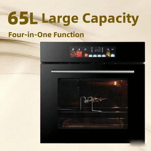 <span class=keywords><strong>Horno</strong></span> <span class=keywords><strong>Eléctrico</strong></span> Empotrable de Gran Capacidad de 80L, 2200W, <span class=keywords><strong>Horno</strong></span> de Convección Profesional con Asador, Control de Temperatura Independiente, para el Hogar - Product Image 2