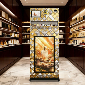 Máy bán nước hoa tùy chỉnh với màn hình quảng cáo thanh toán thông minh thanh toán thẻ tín dụng không tiếp xúc 24 giờ - Product Image 4