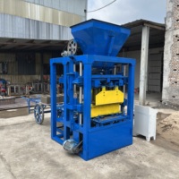 Machine à fabriquer des briques de ciment semi-automatique multifonctionnelle 380V, durable et facile à utiliser, best-seller en Papouasie-Nouvelle-Guinée