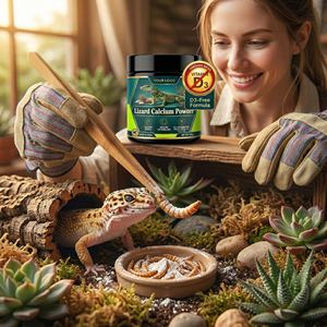 Polvo de Calcio Premium para Reptiles Sin D3 - Polvo Ultrafino Sin Fósforo para Lagartos Diurnos y Geckos - Marca Privada OEM - Product Image 4
