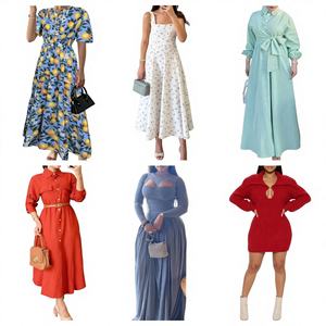 ชุดเดรสผู้หญิงมือสองคุณภาพสูงขายส่ง เสื้อผ้ามือสองสำหรับธุรกิจส่งออก - Product Image 1