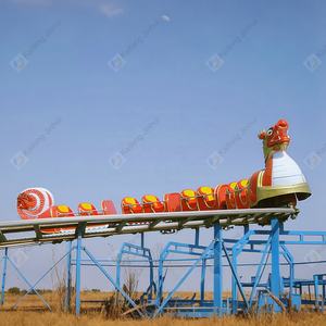 รถไฟเหาะรูปมังกรสำหรับสวนสนุกที่ต้องมี - Product Image 5