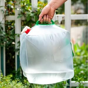 Sac de transport d'eau Portable avec robinet de fuite <span class=keywords><strong>pliable</strong></span> conteneur de stockage d'eau extérieur pour Camping randonnée escalade sac à dos - Product Image 5