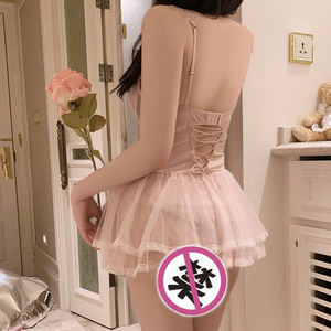 ชุดชั้นในสุดเซ็กซี่สำหรับผู้หญิงชุดเดรสสั้นแบบลูกไม้ปักลายที่คอร์เซ็ทพร้อมแผ่นรองชั้นในทรงศาลฝรั่งเศส G5236 - Product Image 6