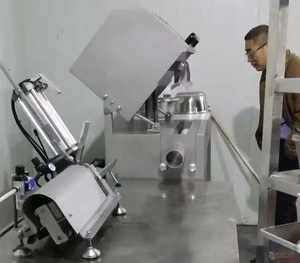 Machine de remplissage de <span class=keywords><strong>saucisses</strong></span> pneumatique automatique à double clipage avec scellage robuste et haute capacité 10-12/min <span class=keywords><strong>pour</strong></span> usine de <span class=keywords><strong>saucisses</strong></span> - Product Image 6