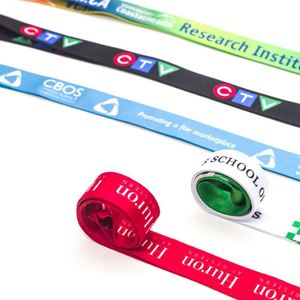 Lanière personnalisée pour porte-clés, lanière avec logo personnalisé, lanière imprimée sur mesure - Product Image 3