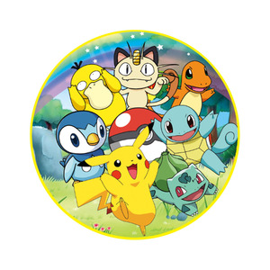 Nouvelles décorations de fête d'<span class=keywords><strong>anniversaire</strong></span> sur le thème de Pikachu, vaisselle avec décorations de gâteau Pokémon sans impression et assiettes en papier - Product Image 3