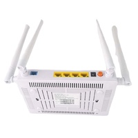 Modem Router Vsol V2804ac-z FTTH 5G GPON WiFi5 ONT 4GE XPON Dual Band WiFi ONU AC1200 dengan Adaptor EU/UK FTTH