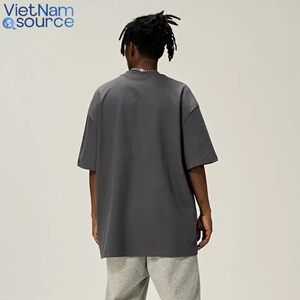 Camisetas de algodón de calidad con 100% de algodón-Camisetas de algodón ligeras y transpirables-Precio DE FÁBRICA DE Vietnam-OEM - Product Image 4