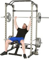 Crossfit Attachments Power Cage Rack J-Hooks Dip Bars Weight Plate Holders T-Bar Row Platform Barbell Clamp Colliers Cintres
