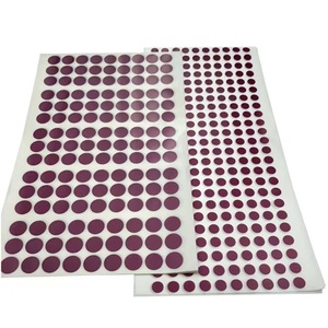 Étiquette de stérilisation EO, indicateur chimique, autocollant rond petit format, étiquette auto-adhésive à changement de couleur par rayonnement d'oxyde d'éthylène - Product Image 2