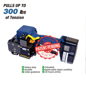 PP/Pet dây đeo đóng gói pin Pallet strapper carton ban nhạc Nhựa đóng đai con dấu máy làm pin Powered máy đóng đai - Product Image 6