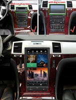 Écran IPS 13,6'' pour Cadillac Escalade 2007-2012, autoradio Android, DSP, GPS, Carplay, lecteur multimédia vidéo, navigation stéréo