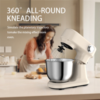 Cheftronic Profession 5L Stand Mixer 1500W 12 velocidades Cake Machine Food Planetary Dough Mixer Cocina Pequeños electrodomésticos