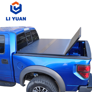 Couverture de tonneau rigide personnalisée à trois plis pour Toyota tundra tacoma <span class=keywords><strong>hilux</strong></span> vigo <span class=keywords><strong>Revo</strong></span> Ford F150 Ranger truck tonneau - Product Image 2
