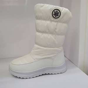 Scarponi da neve da donna ombrellone caldo impermeabile in tessuto di cotone scarpe da sci racchette da neve - Product Image 5