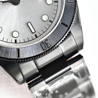 Montre Black Knight Sport en alliage d'aluminium, boîtier transparent carré, aiguilles décoratives, édition limitée Hangzhou, mécanique, saphir, alarme