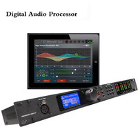 Processeur audio DSP BHA 2 entrées 6 sorties, système de gestion de haut-parleurs en rack, crossover intégré, égaliseur, limiteur pour sonorisation de concert