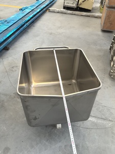 Carro de transporte de carne de alta capacidad para la industria alimentaria, máquina procesadora de alimentos, planta de procesamiento de carne, carro para carne congelada - Product Image 3