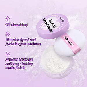 <span class=keywords><strong>Polvo</strong></span> Fijador Delicado Lakerain, Larga Duración, Sin Residuos, Control de Grasa, Retención de Humedad, Maquillaje Base que Crea una Base de Cero Poros - Product Image 1