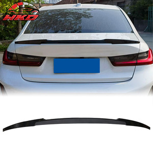 สปอยเลอร์หลังทรง M4 สีดำเงา สำหรับ BMW G20 ซีรีส์ 3 และ G80 M3 ปี 19-26 - Product Image 1