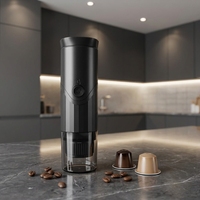Tragbare Kaffeemaschine von Herstellern: Meistverkaufte Automatische Heiz-Kapsel-Espressomaschine mit Anpassbarem Logo, Sofort Lieferbar