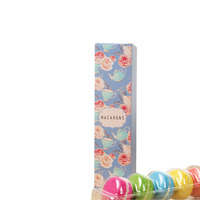 Nouvelle mode Boîtes d'emballage alimentaire personnalisées à une rangée Boîte d'emballage pour desserts Emballage macaron