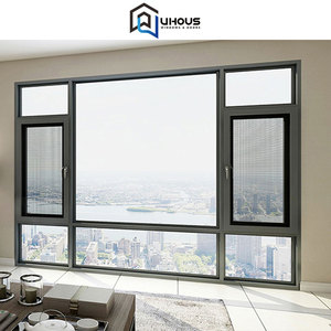 Nfrc as2047 cách âm đôi kính cách nhiệt Nhôm kính cửa sổ thiết kế tác động hiệu quả năng lượng cửa sổ nhôm - Product Image 3