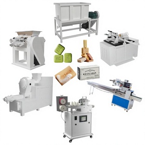 Línea de producción de jabón de bajo consumo, produce jabón de baño y jabón para ropa, diseño compacto, alta pureza, certificación GMP, ventas directas de fábrica - Product Image 1