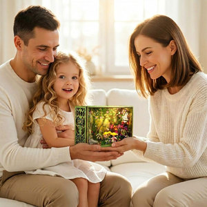 <span class=keywords><strong>Kit</strong></span> de maison miniature DIY Minihaven : Construisez votre mini-maison, serre <span class=keywords><strong>champignon</strong></span> <span class=keywords><strong>magique</strong></span>, boîte de rangement pour adultes - Product Image 4