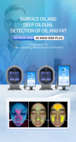Vente chaude Nouvelle technologie Ai x5 Smart uv Skin Analyzer Machine Est et Machine de gestion des cheveux pour la maison et le salon