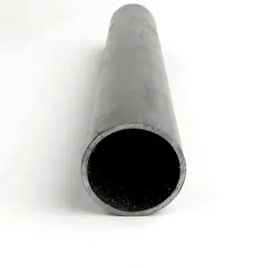 Tubo de acero al carbono sin costura para construcción, tubo de sección hueca de acero de 20, 24 y 30 pulgadas de alta temperatura, color negro