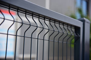 Clôture en treillis métallique soudé 3D <span class=keywords><strong>rigide</strong></span> avec motif en losange - Prix directs d'usine et livraison gratuite sur les panneaux de clôture de sécurité - Product Image 2