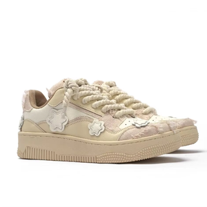 Zapatillas Deportivas de Malla Transpirable con Cordones, Estilo Casual Versátil para Parejas, Ideales para Skateboarding, Tendencia de Primavera - Product Image 4