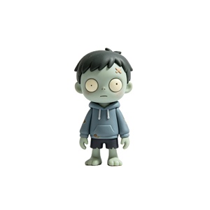 Scatola a Sorpresa Personalizzata con Mini Zombie in PVC, Giocattolo in Plastica Kawaii per Halloween, Vendita all'Ingrosso - Product Image 2