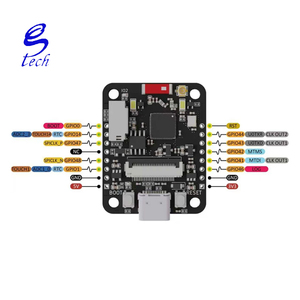 ESP32S3-CAM Welding Module N8R8 Development Board with Wi-Fi for <b>Wireless</b> Video Transmission OV3660 <b>Camera</b> Black 5V Input - Product Image 3