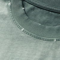 T-shirts d'été surdimensionnés de haute qualité en coton 100% avec logo personnalisé, lavage à l'acide, 275 g/m², pour hommes