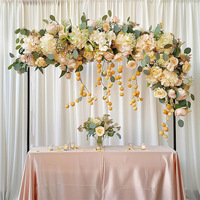 Support de ballons de grande taille pour table, arche métallique avec base remplissable d'eau, pour décoration de fond de fête d'anniversaire ou de mariage