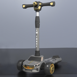 Scooter per bambini simulazione moto 3-10 anni simpatico giocattolo per bambini con luci in plastica + acciaio da esterno - Product Image 3