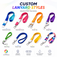Lanière en polyester avec logo personnalisé |   Sangle de cou personnalisée pour porte-badge |   Cadeau promotionnel pour événement